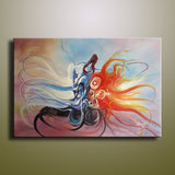 handmade oil painting on canvas