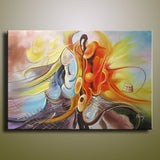 handmade oil painting on canvas