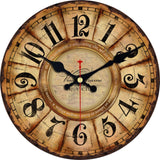 Vintage Wooden Clocks Brief Design Silent Home