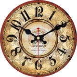 Vintage Wooden Clocks Brief Design Silent Home
