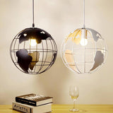 Modern Globe Pendant Lights Black/White Color Pendant Lamps