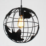 Modern Globe Pendant Lights Black/White Color Pendant Lamps