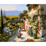 Landscape Framed Pictures DIY Painting By Numbers Wall Art Acrylic Painting