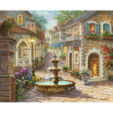 Landscape Framed Pictures DIY Painting By Numbers Wall Art Acrylic Painting