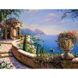 Landscape Framed Pictures DIY Painting By Numbers Wall Art Acrylic Painting