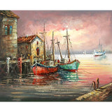 Landscape Framed Pictures DIY Painting By Numbers Wall Art Acrylic Painting