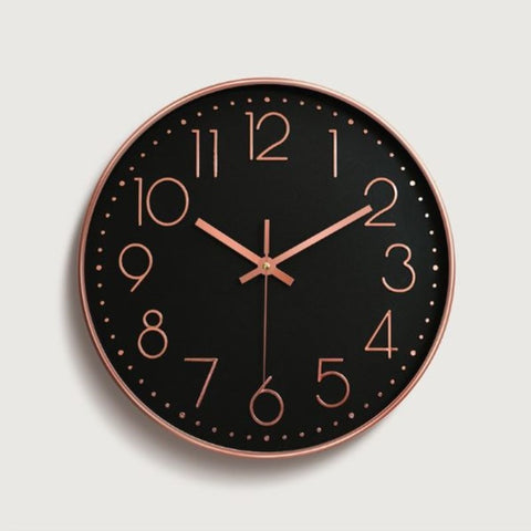 2019 12 Inch Rose Gold Wall Clock