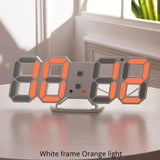 3D LED Wall Clock Modern Design Digital Table Clock