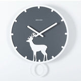 Art Deer Nordic Modern Wall Clock