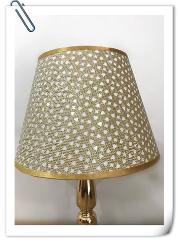 Free shipping Lamp cover white dots pattern PVC lampshade