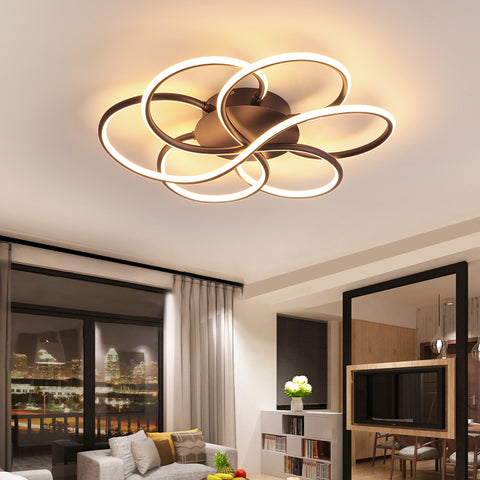 Dimming modern led ceiling lights living